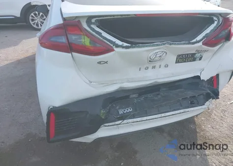 2017 Hyundai Ioniq Hybrid Sel из США, поврежденный, VIN KMHC75LC0HU036864